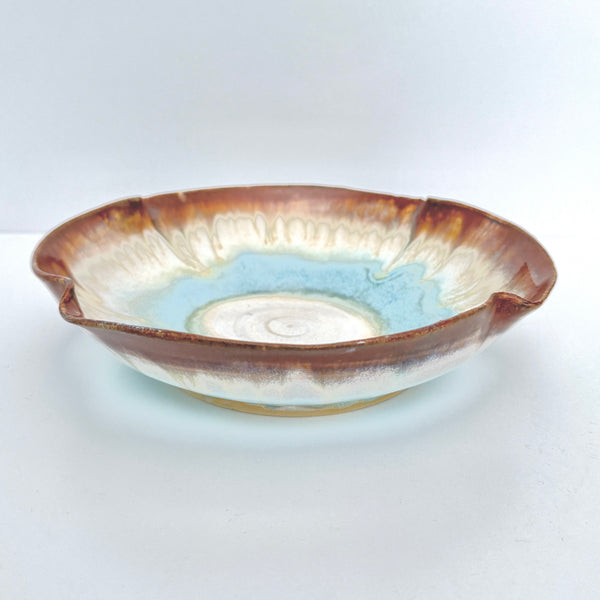 Seashell Ruffled Bowl
