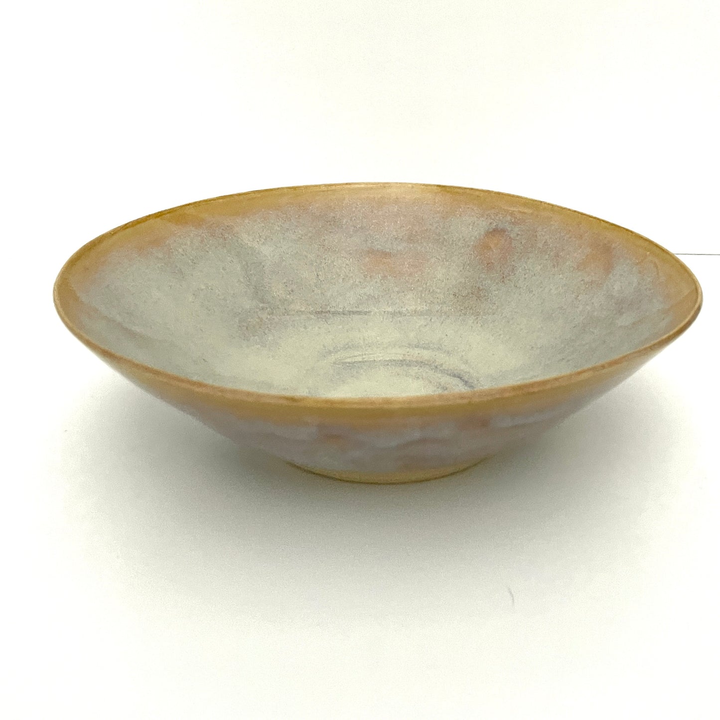 Large bowl in Sandy, multi tone glaze