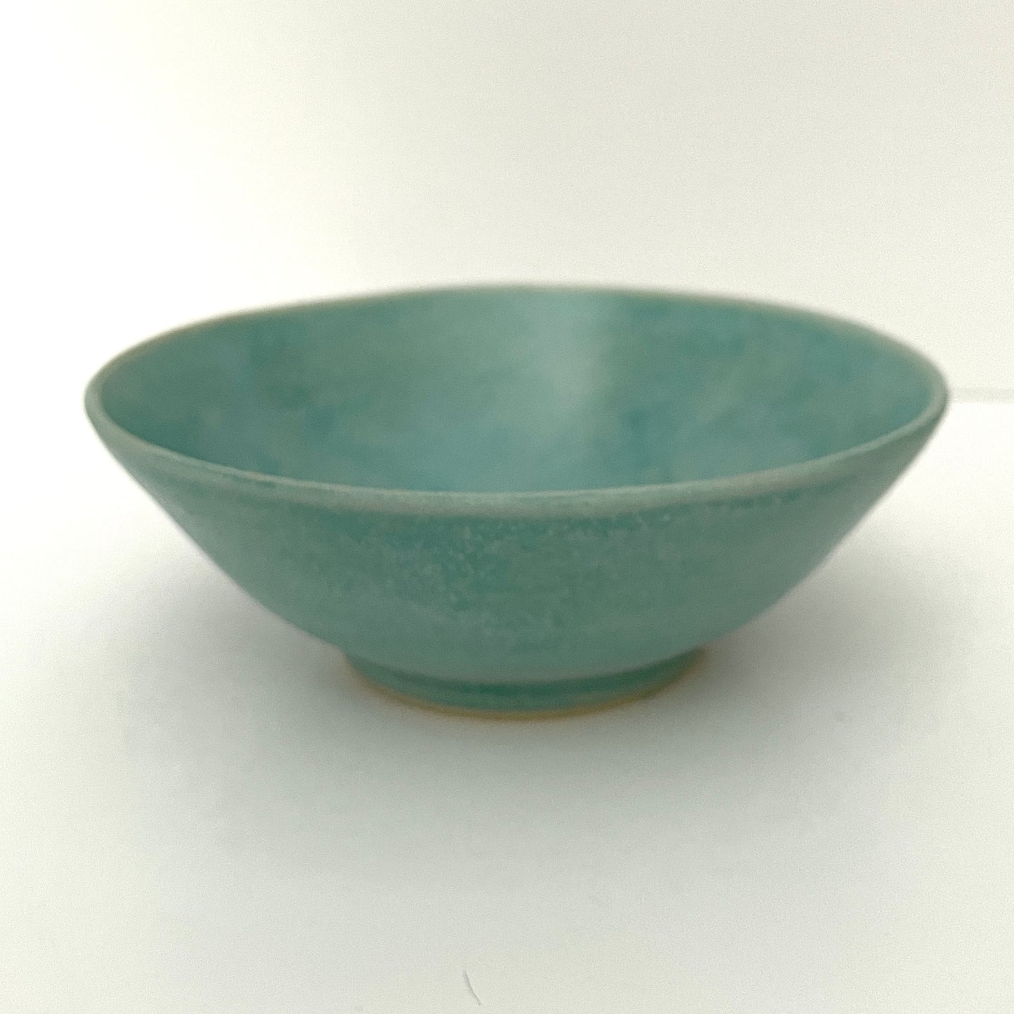 Cereal or ice cream bowl in light frosted blue
