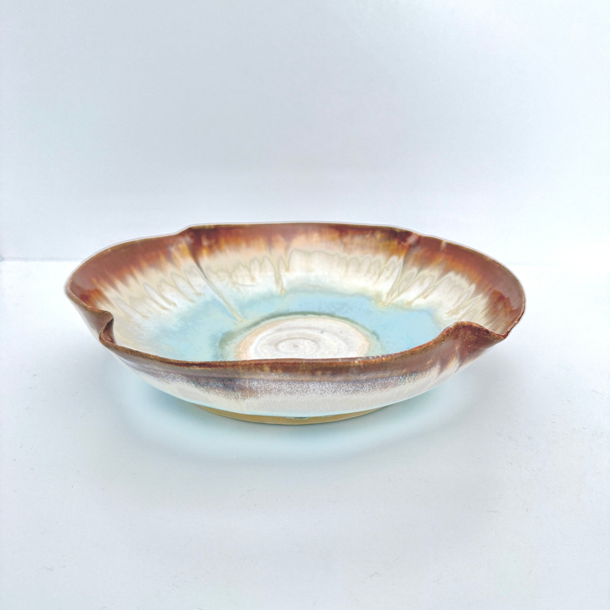 Seashell Ruffled Bowl