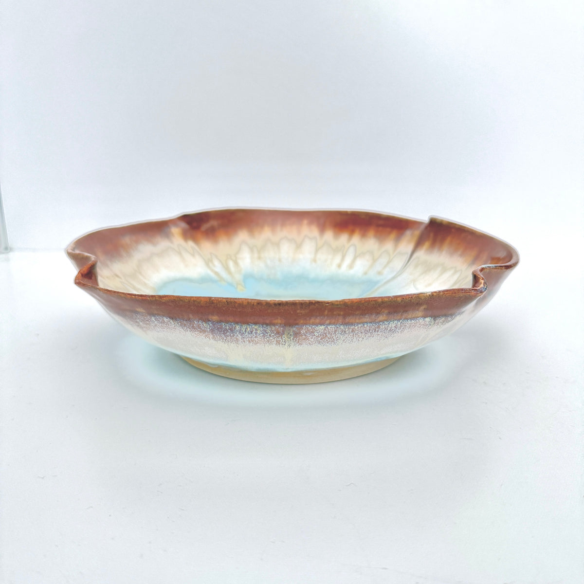 Seashell Ruffled Bowl