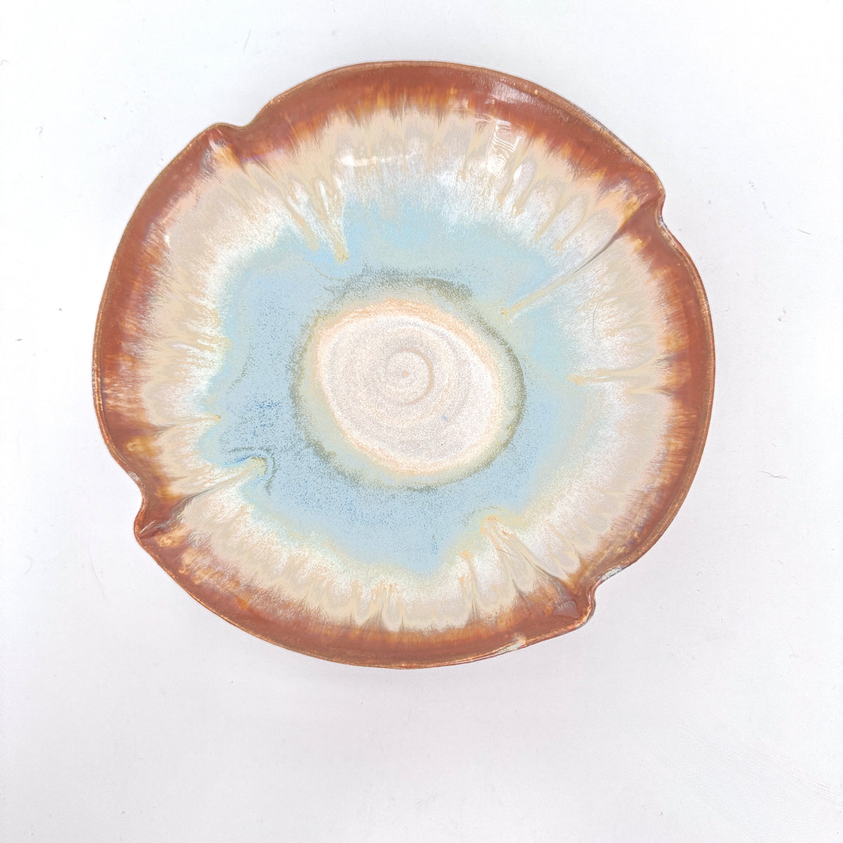 Seashell Ruffled Bowl