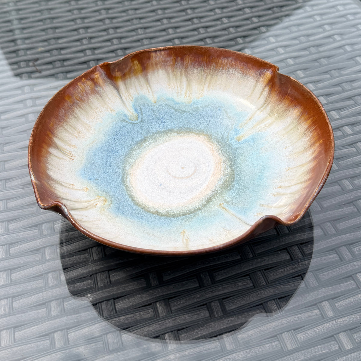 Seashell Ruffled Bowl