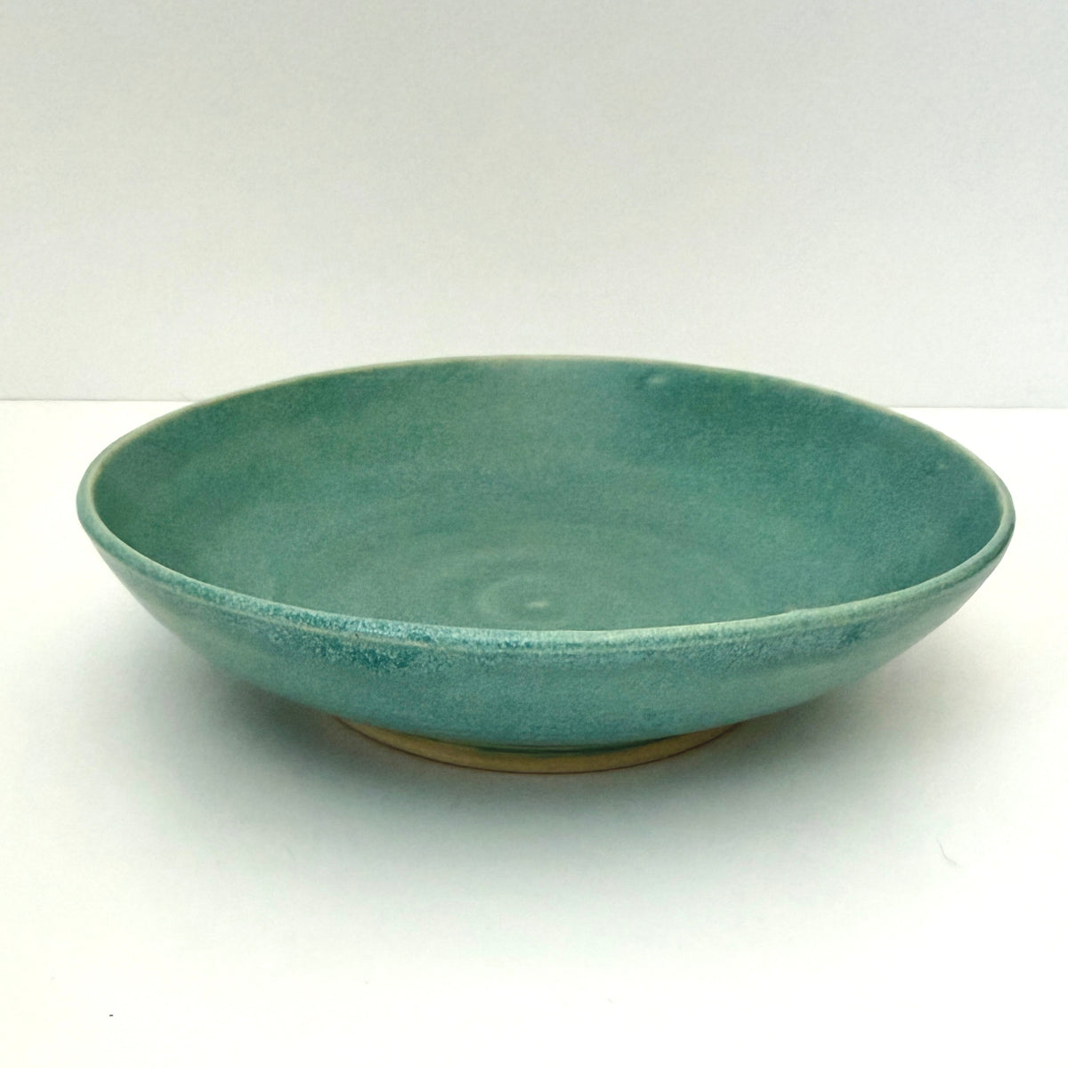 Shallow Bowl in Frosty Blue