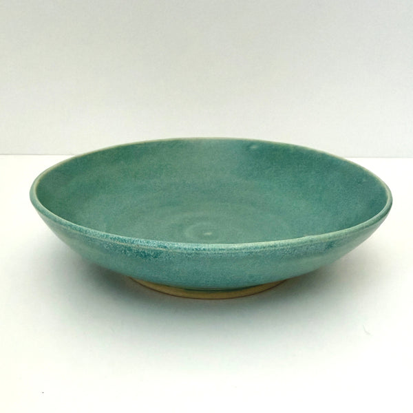 Shallow Bowl in Frosty Blue