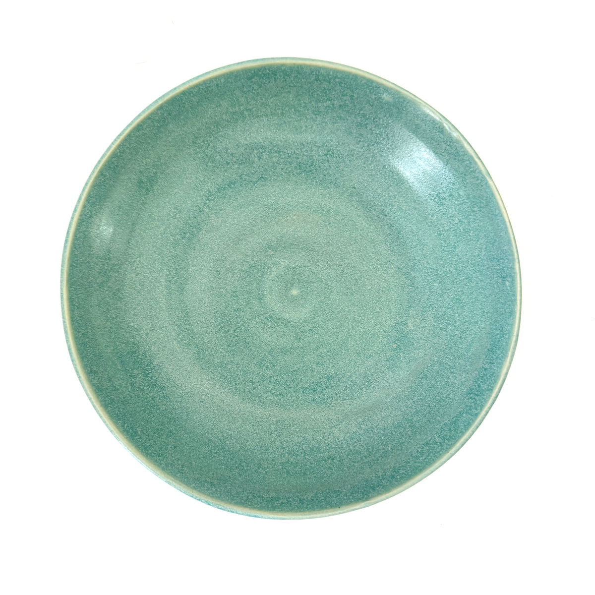 Shallow Bowl in Frosty Blue