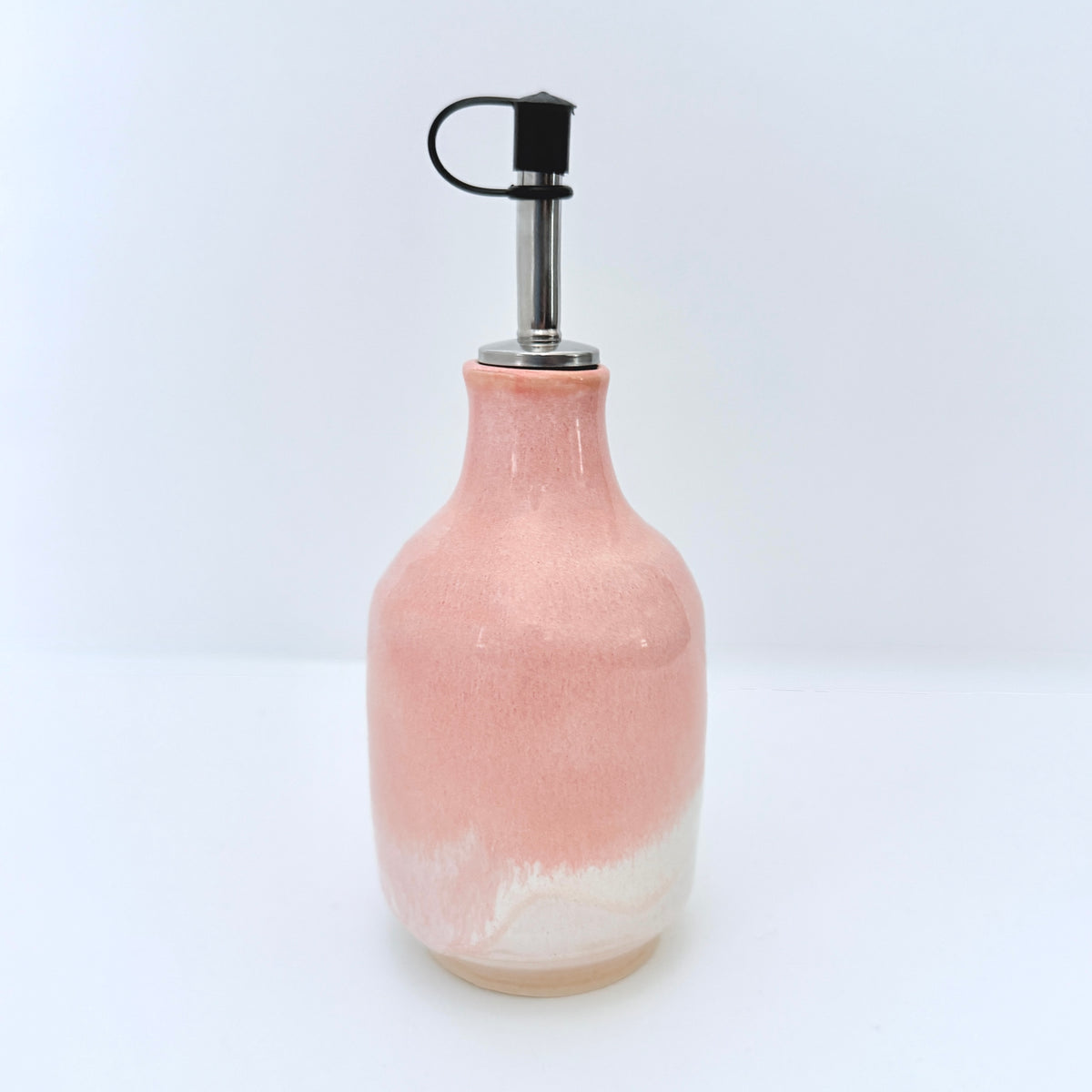Bottle with Pour Spout in Blush Pink