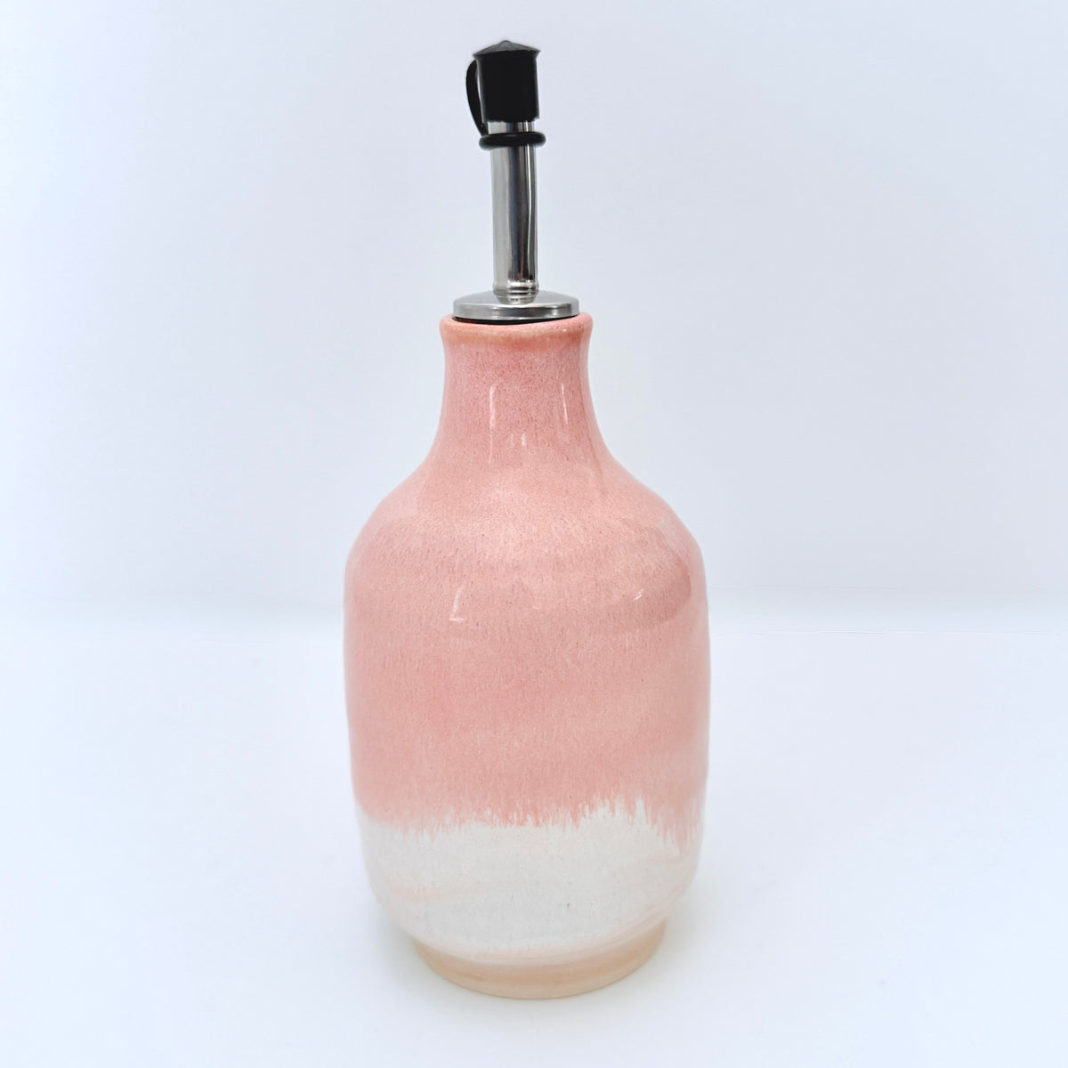 Bottle with Pour Spout in Blush Pink