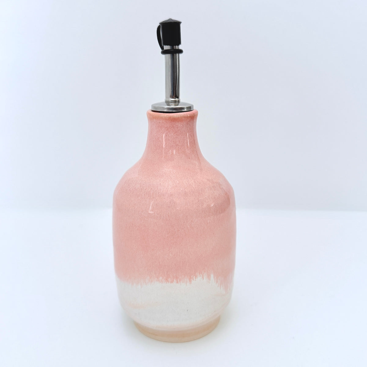 Bottle with Pour Spout in Blush Pink