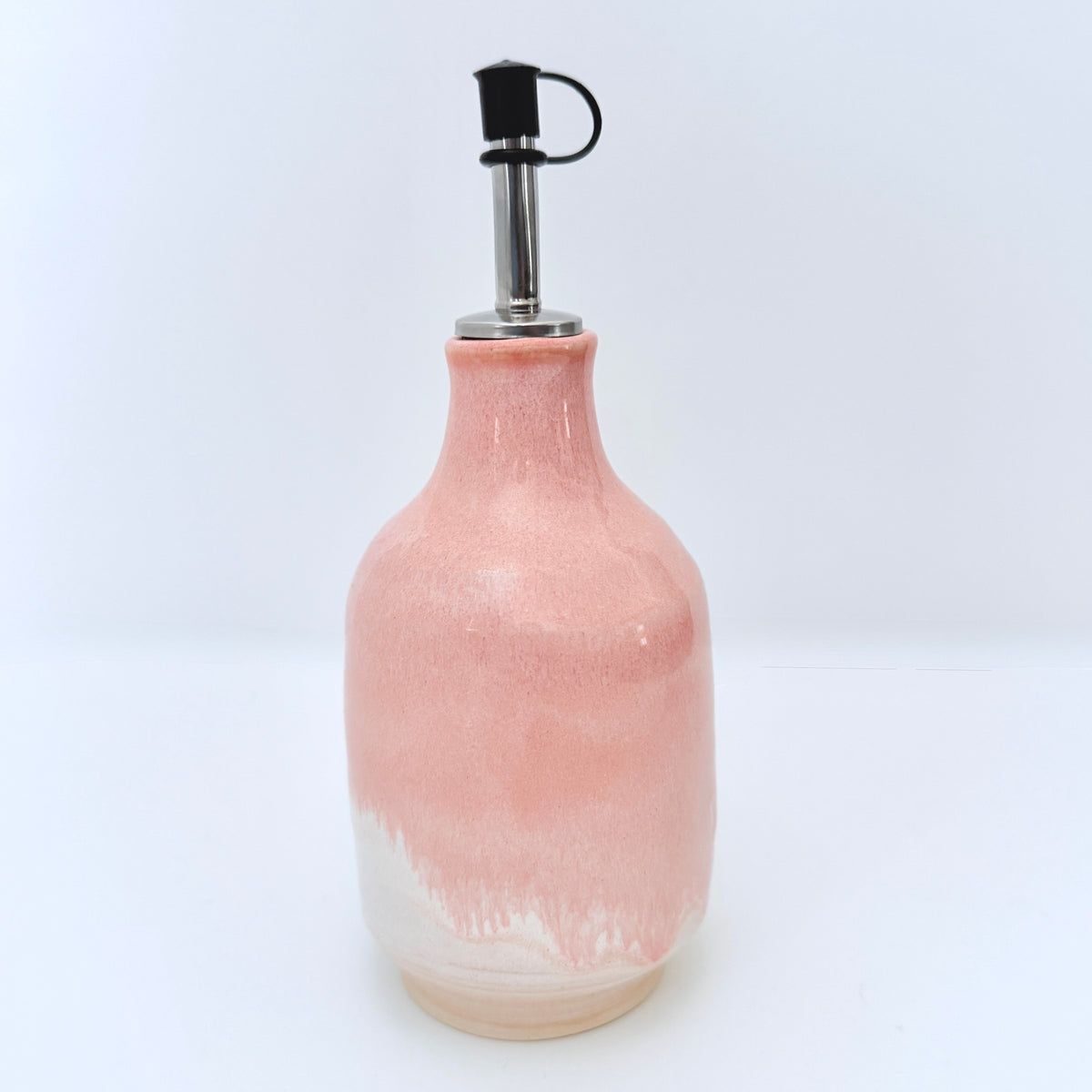 Bottle with Pour Spout in Blush Pink
