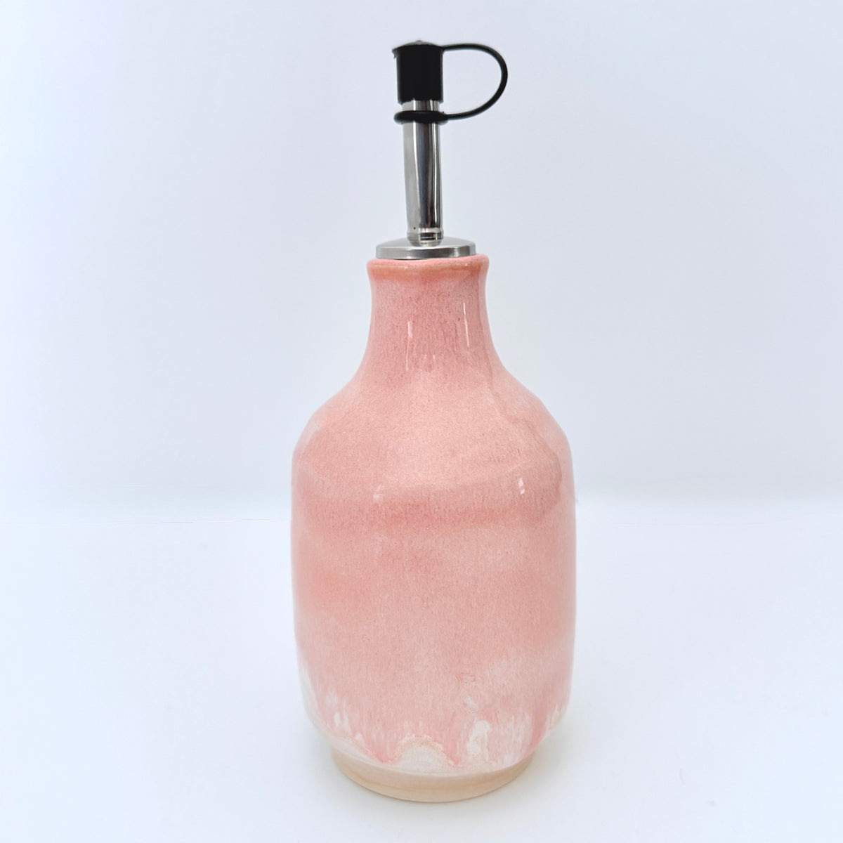 Bottle with Pour Spout in Blush Pink