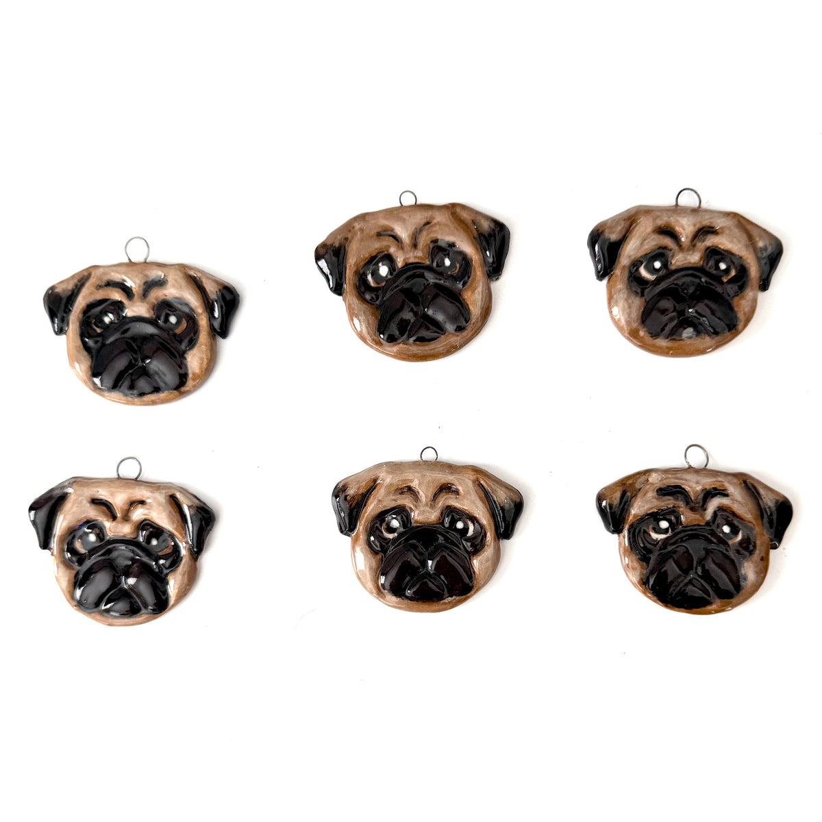 Pug Ornaments