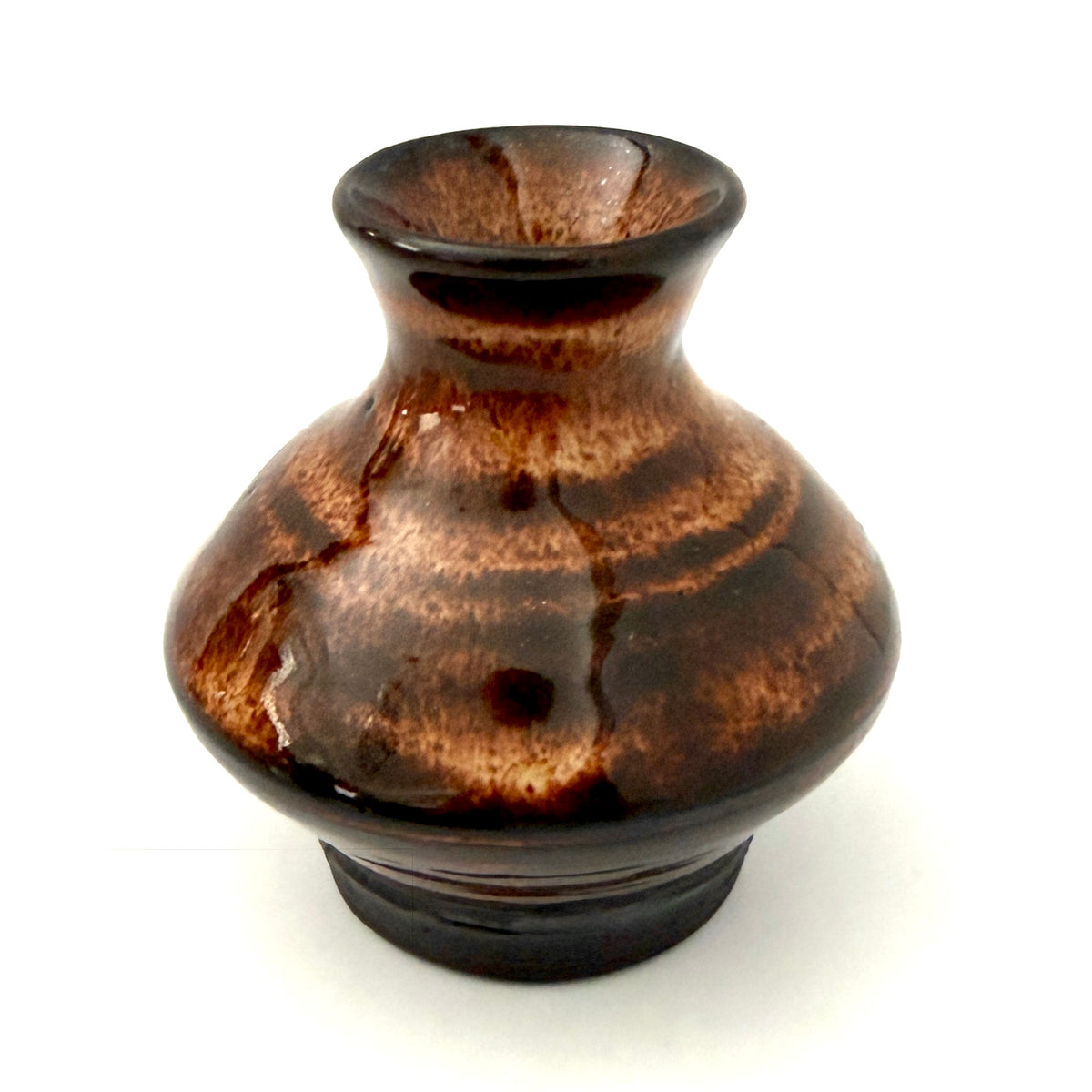 Mini Vase - chocolate clay