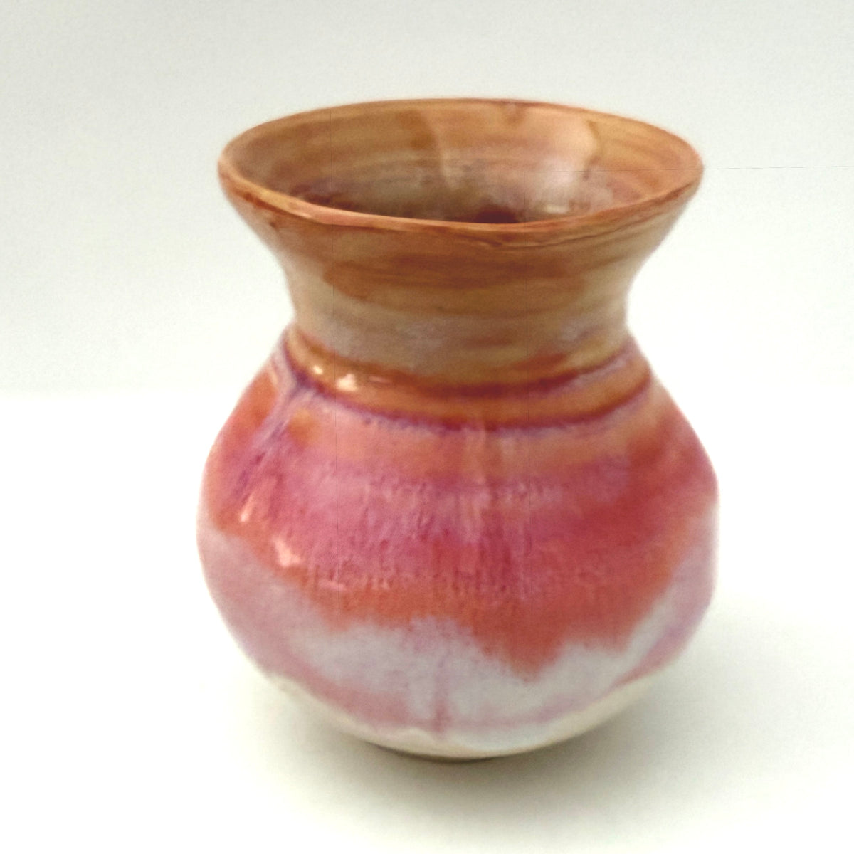 Mini Vase - Pink and Orange