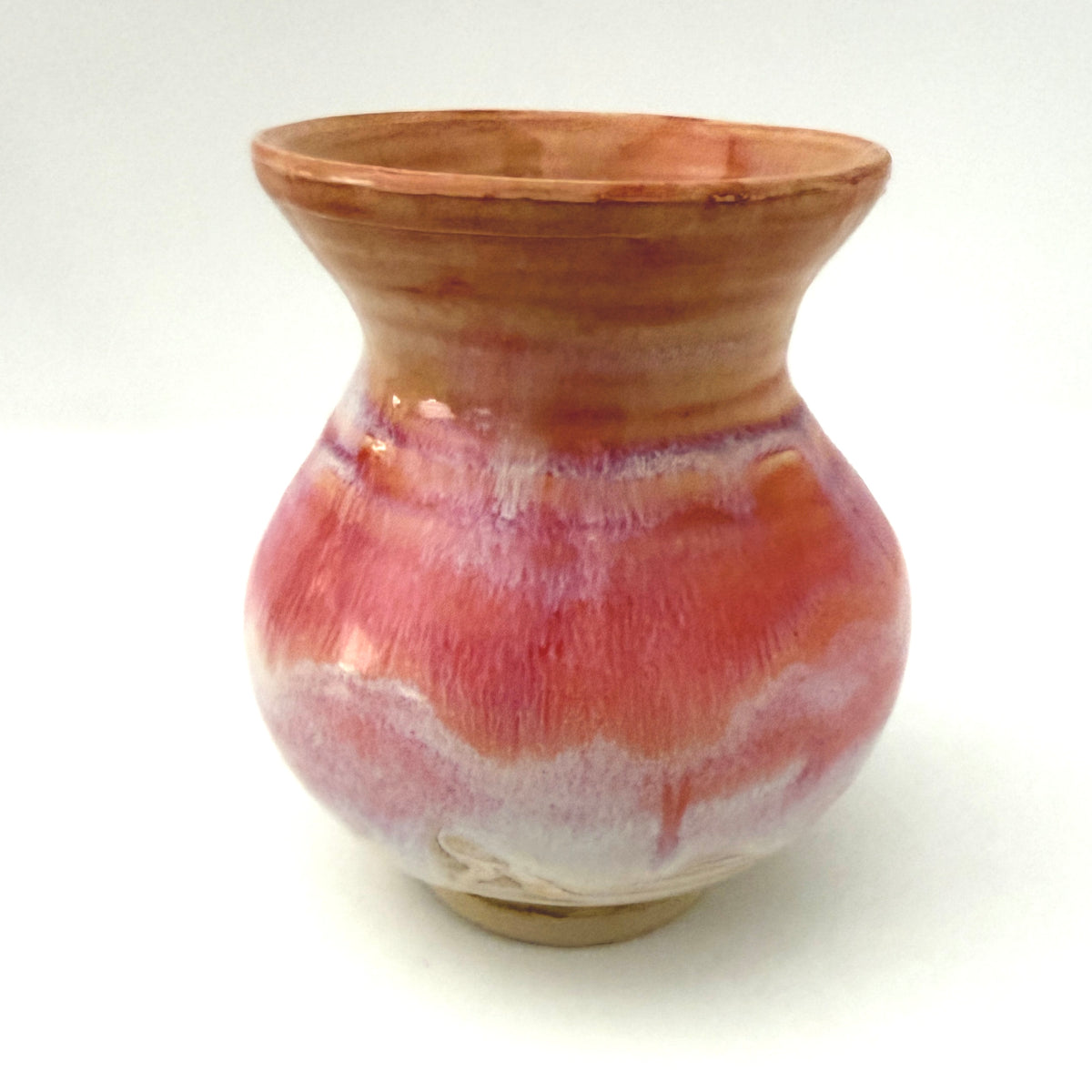 Mini Vase - Pink and Orange