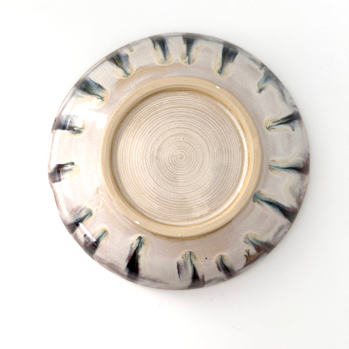 Large Display Bowl - Rust Edge