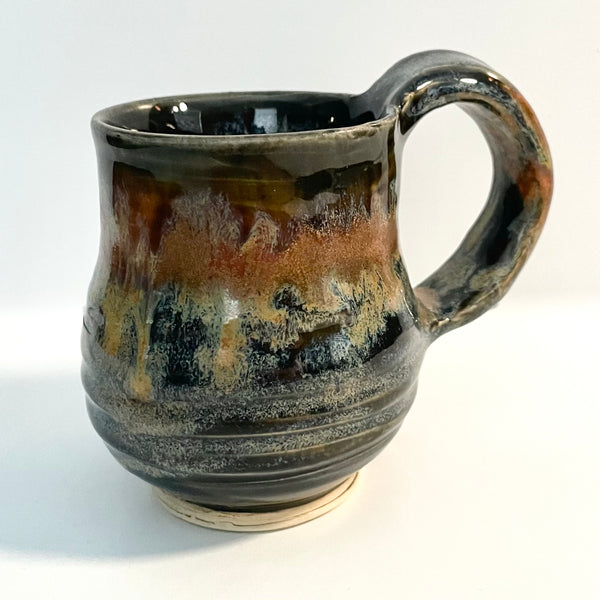 Black, Red, and Gold Mug - small