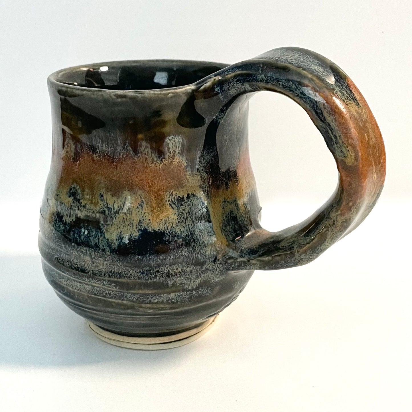 Black, Red, and Gold Mug - small