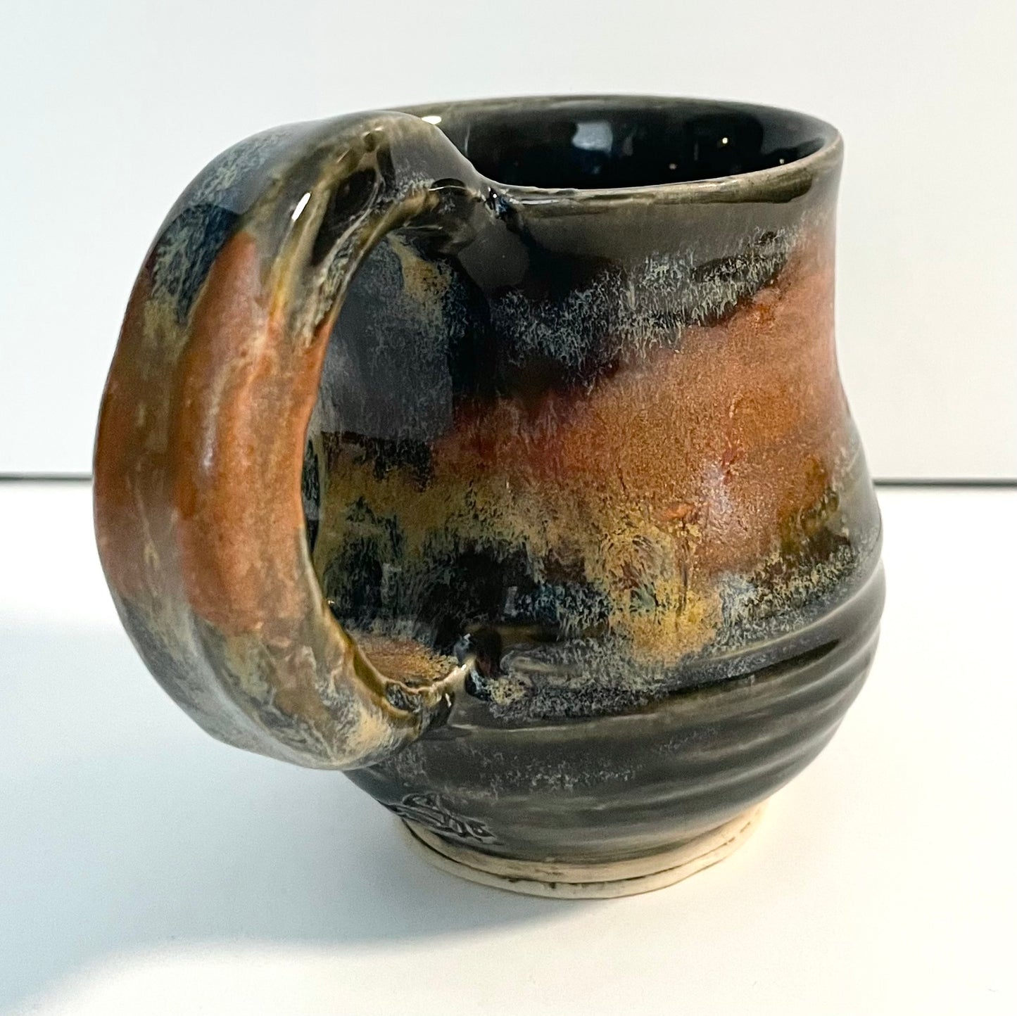 Black, Red, and Gold Mug - small
