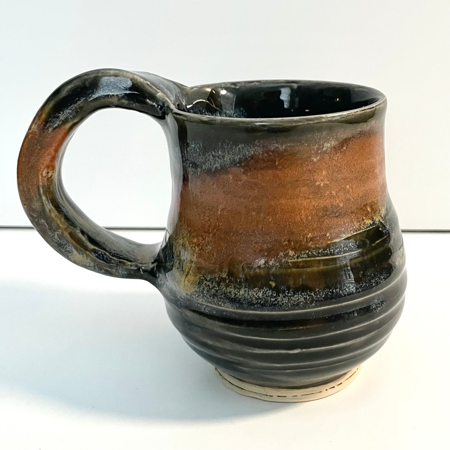 Black, Red, and Gold Mug - small