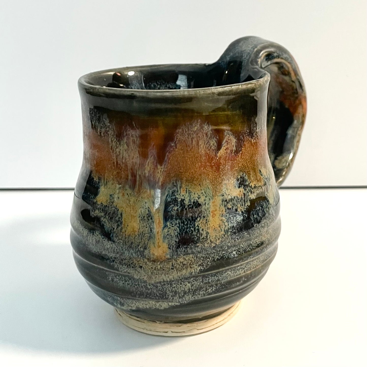 Black, Red, and Gold Mug - small