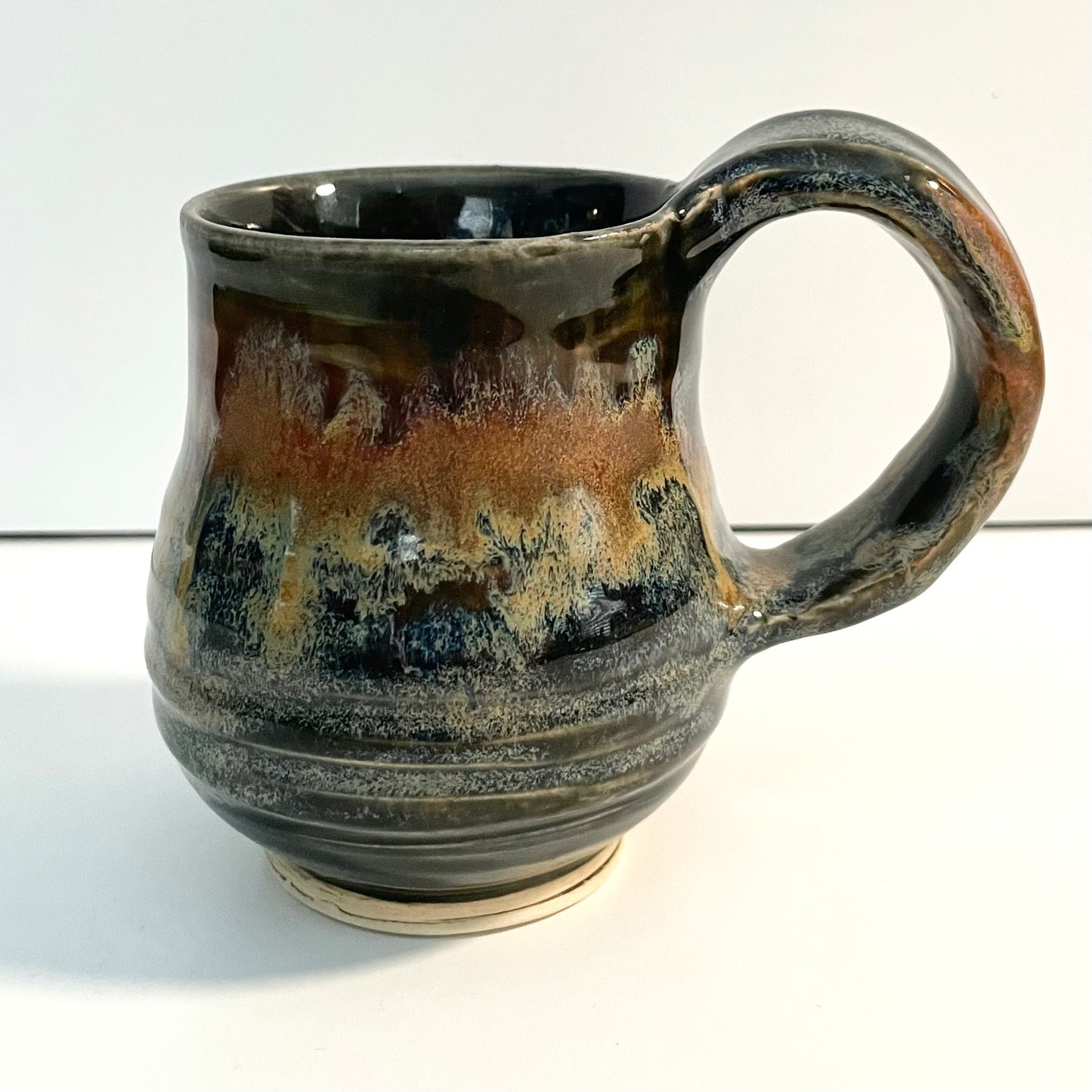 Black, Red, and Gold Mug - small