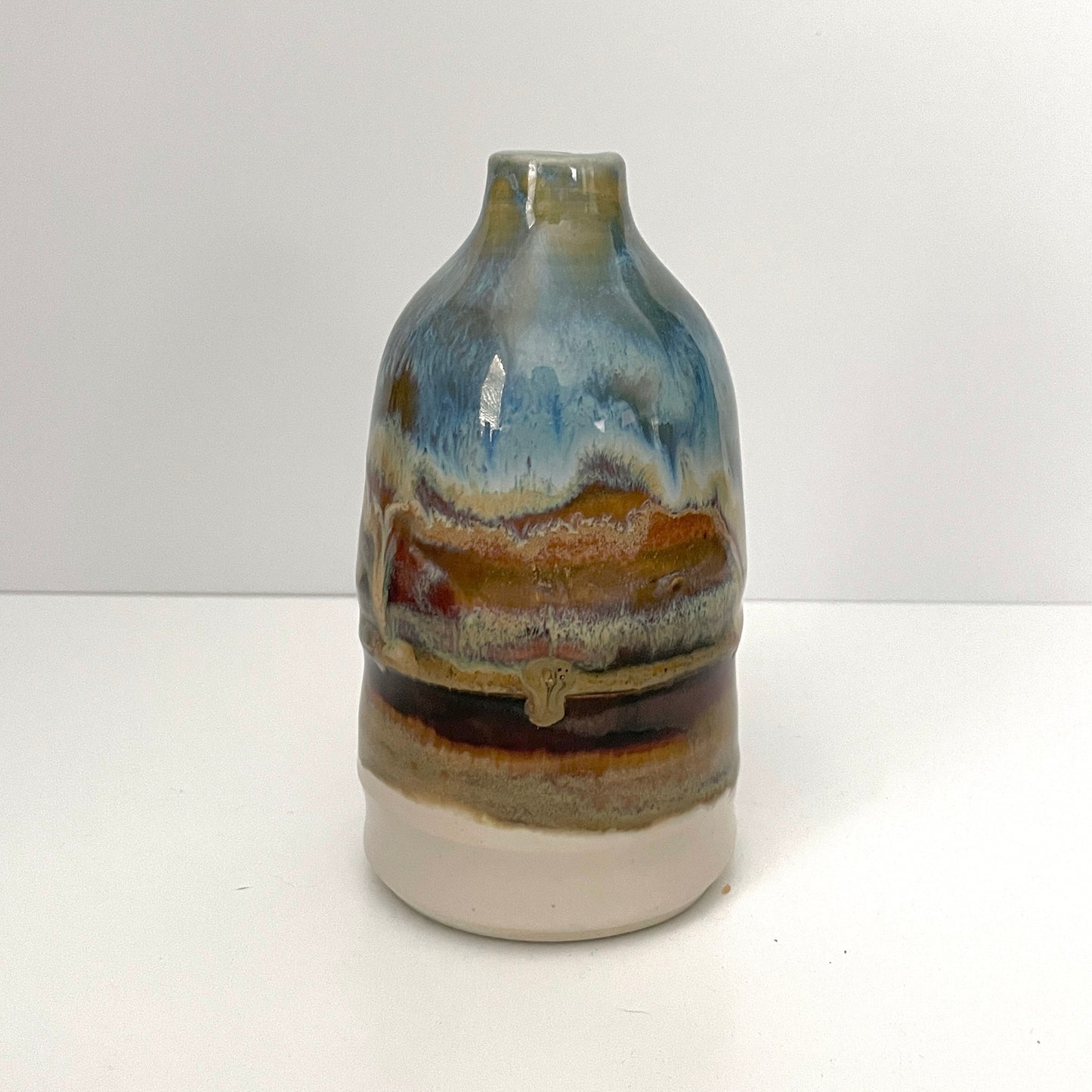 Mountain Seaside bud vase