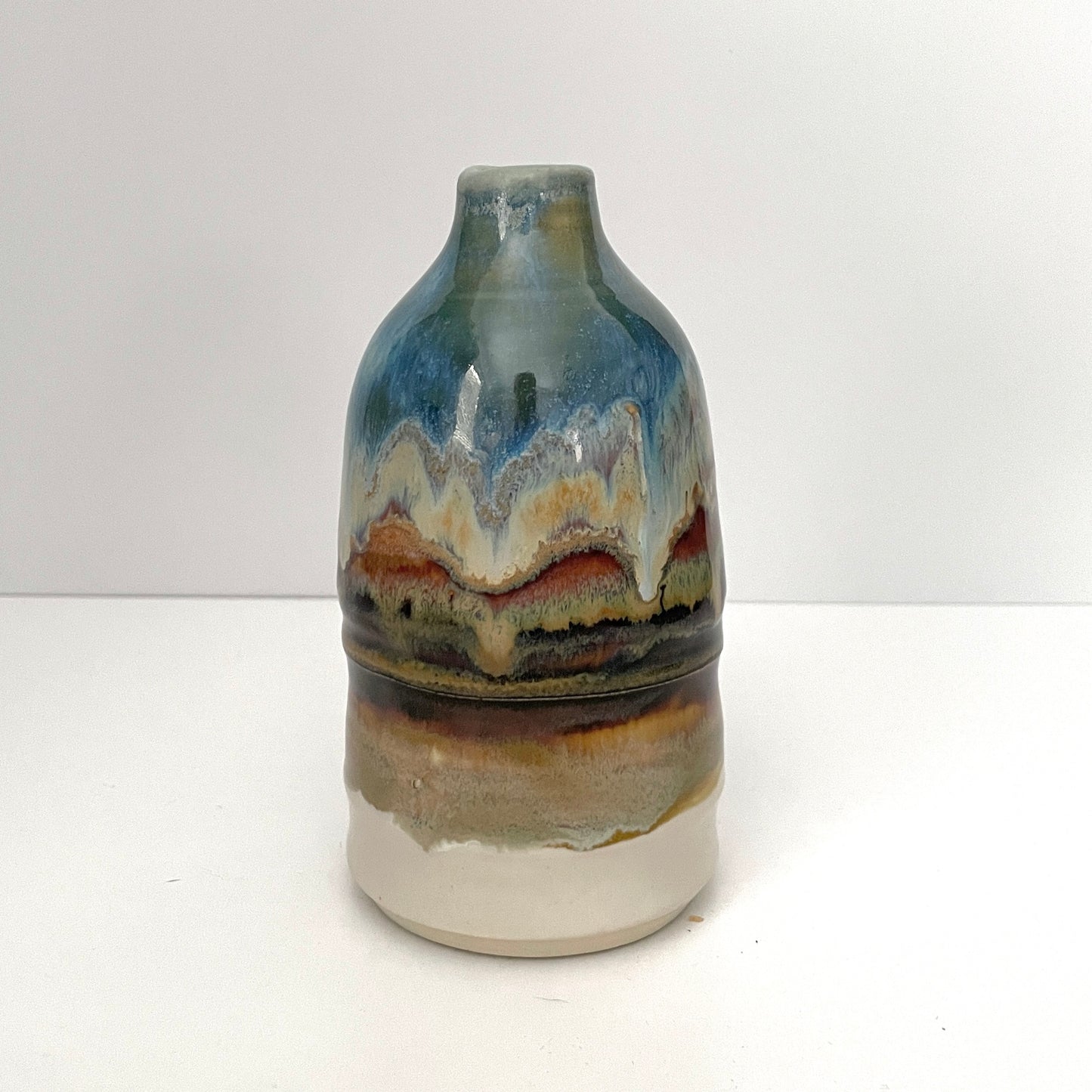 Mountain Seaside bud vase