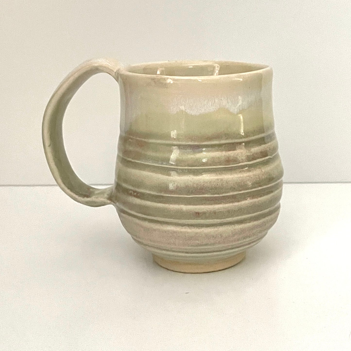 Foggy Curved Ceramic Mug