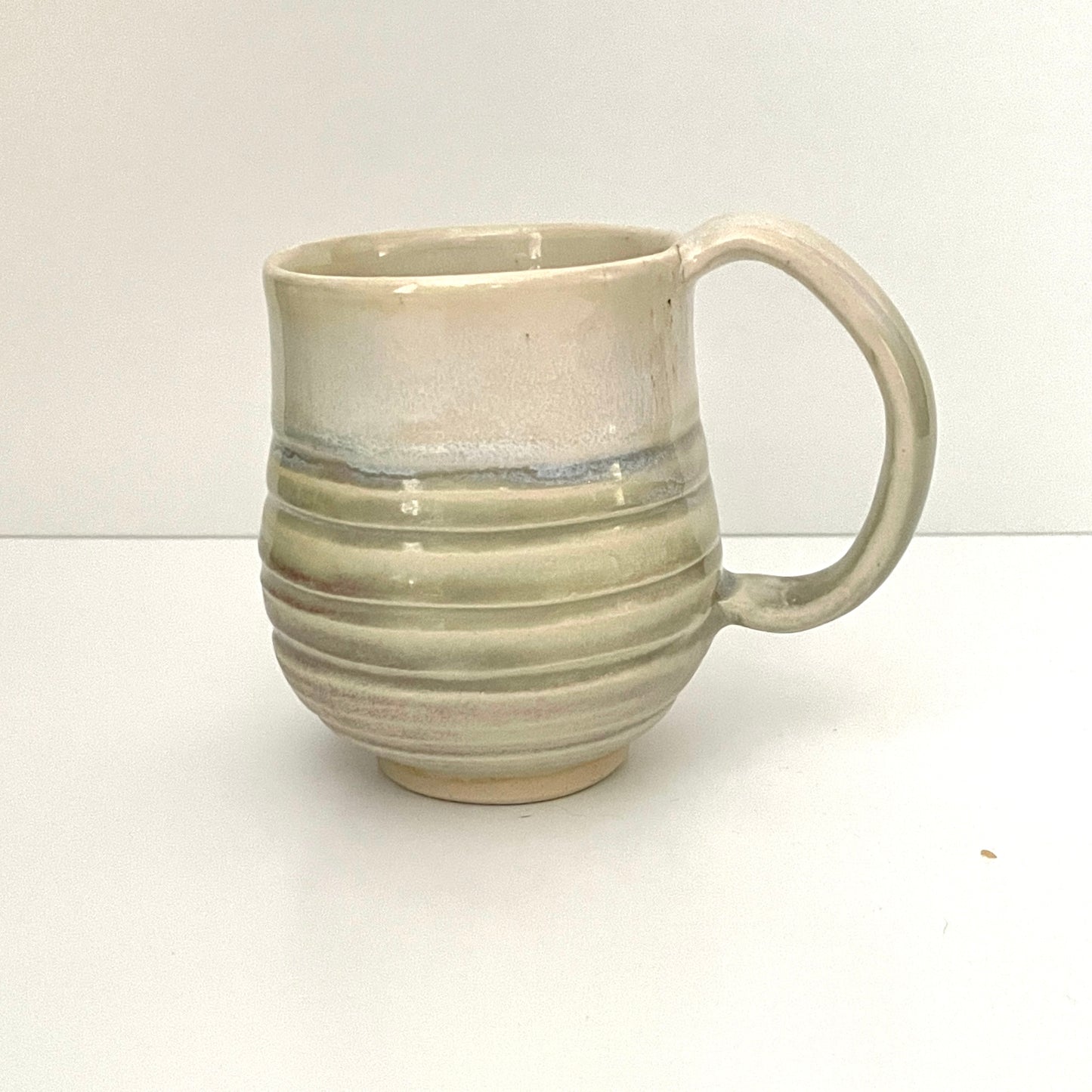 Foggy Curved Ceramic Mug