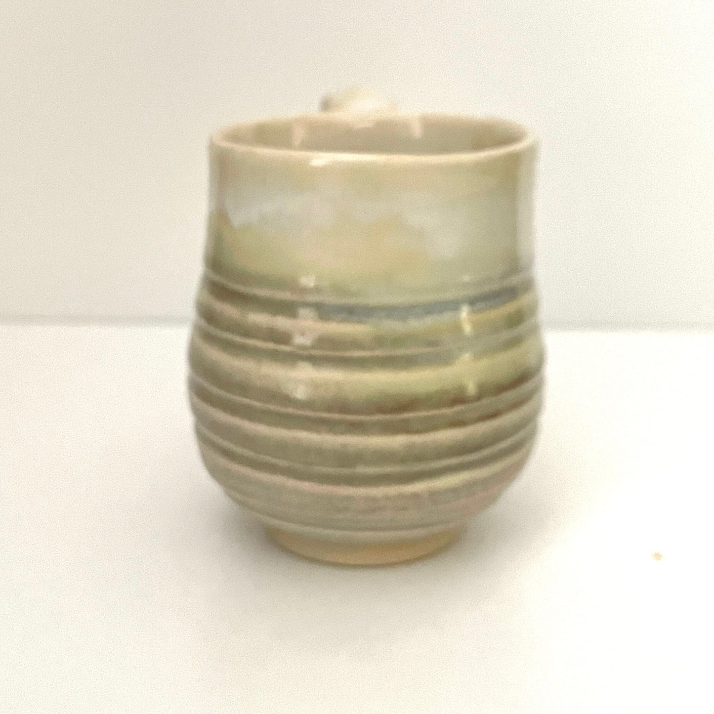 Foggy Curved Ceramic Mug