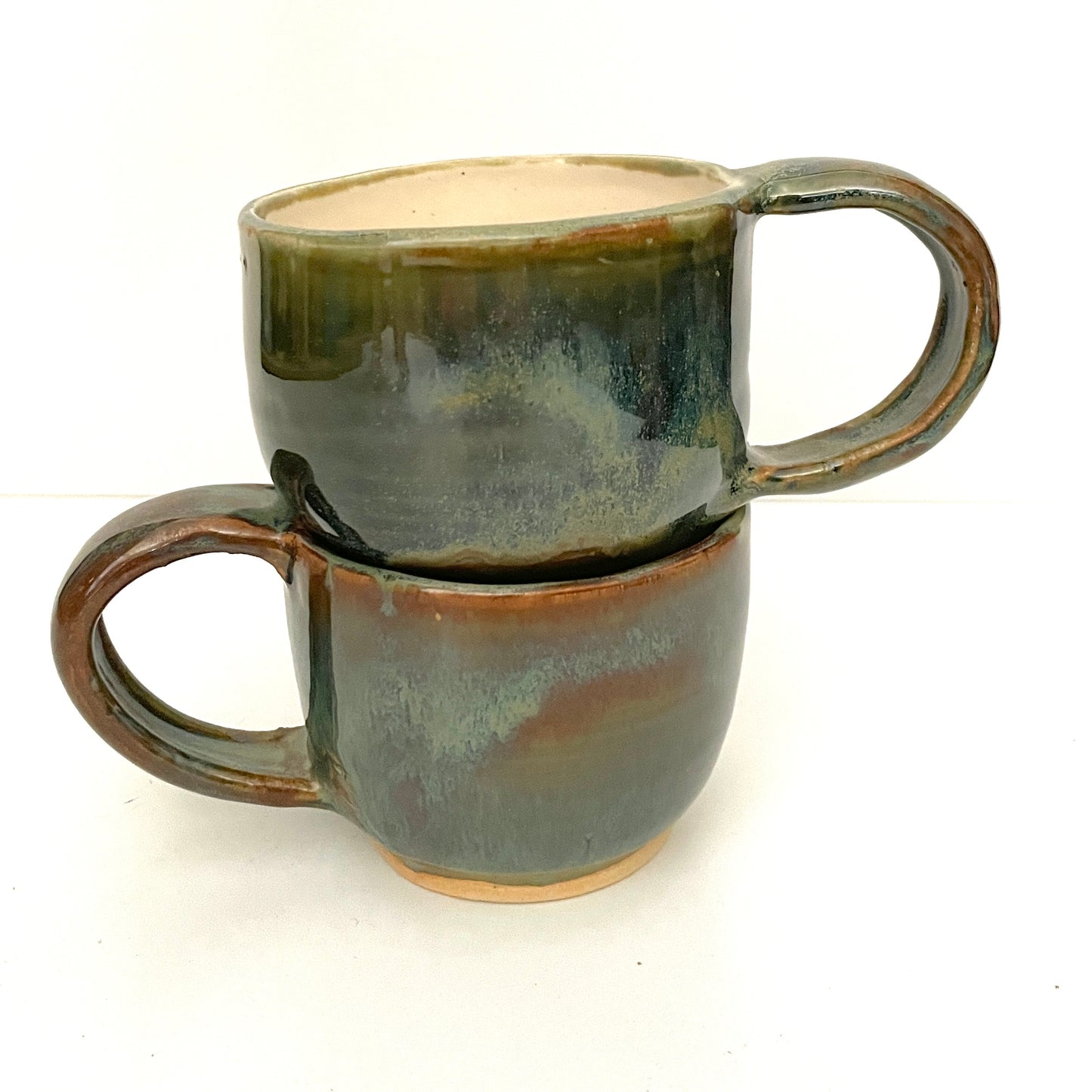 Blue and Green tea or espesso mug