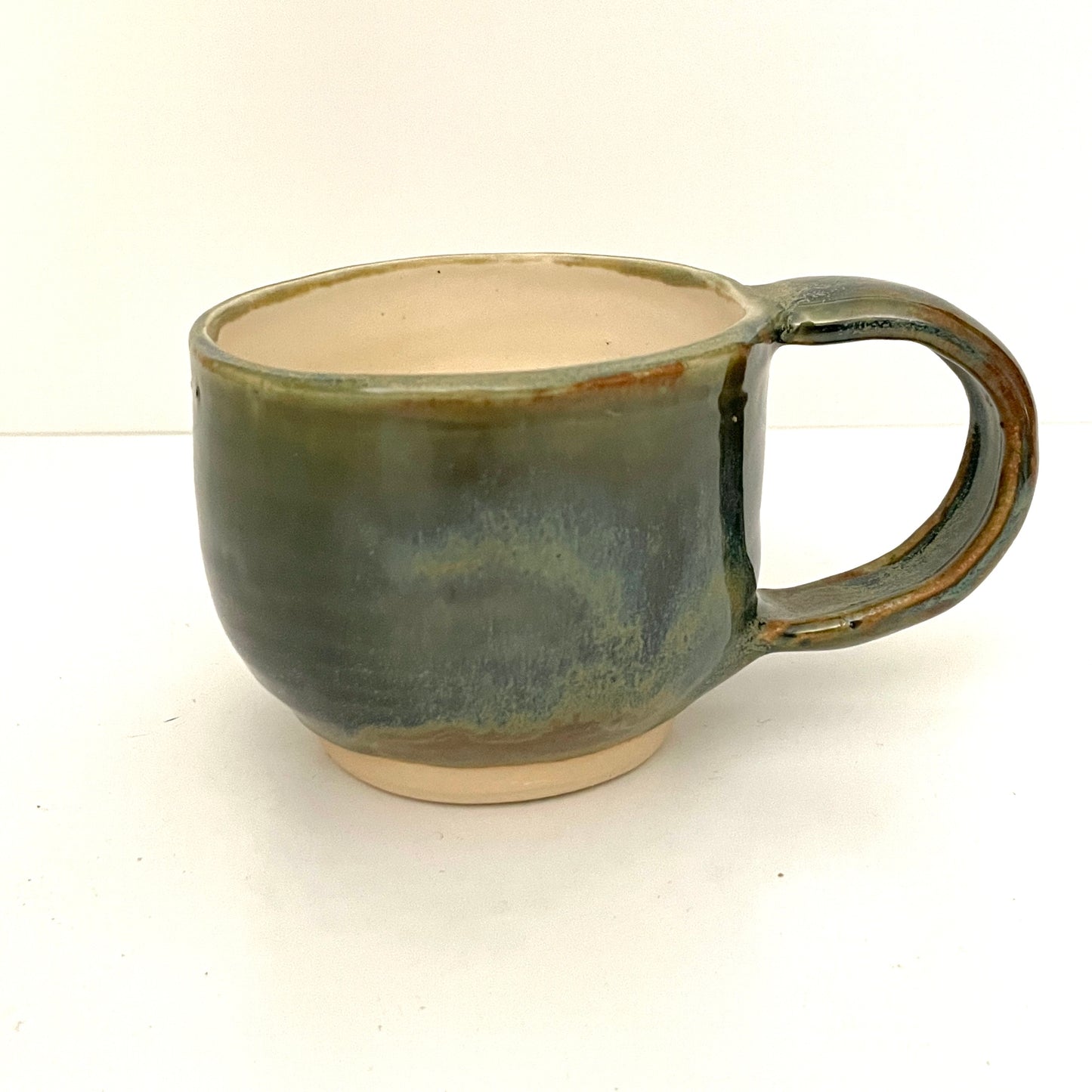 Blue and Green tea or espesso mug
