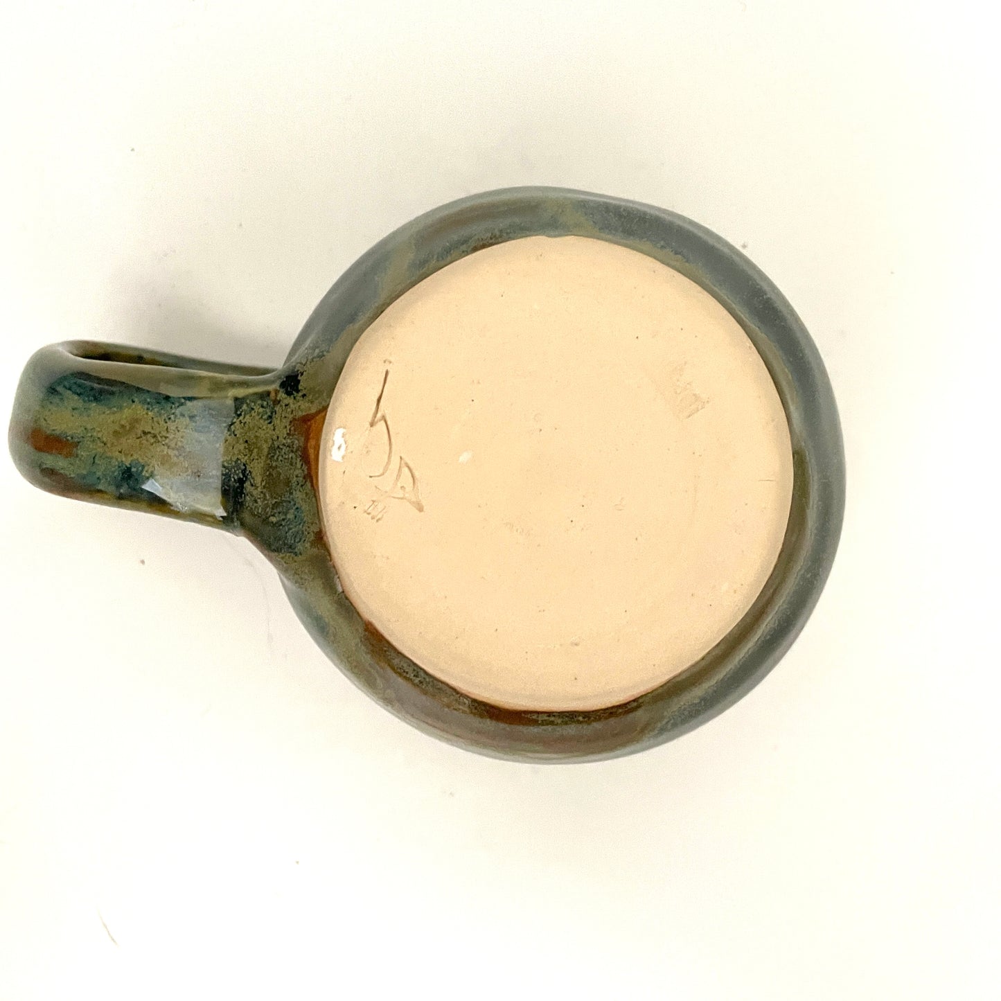 Blue and Green tea or espesso mug