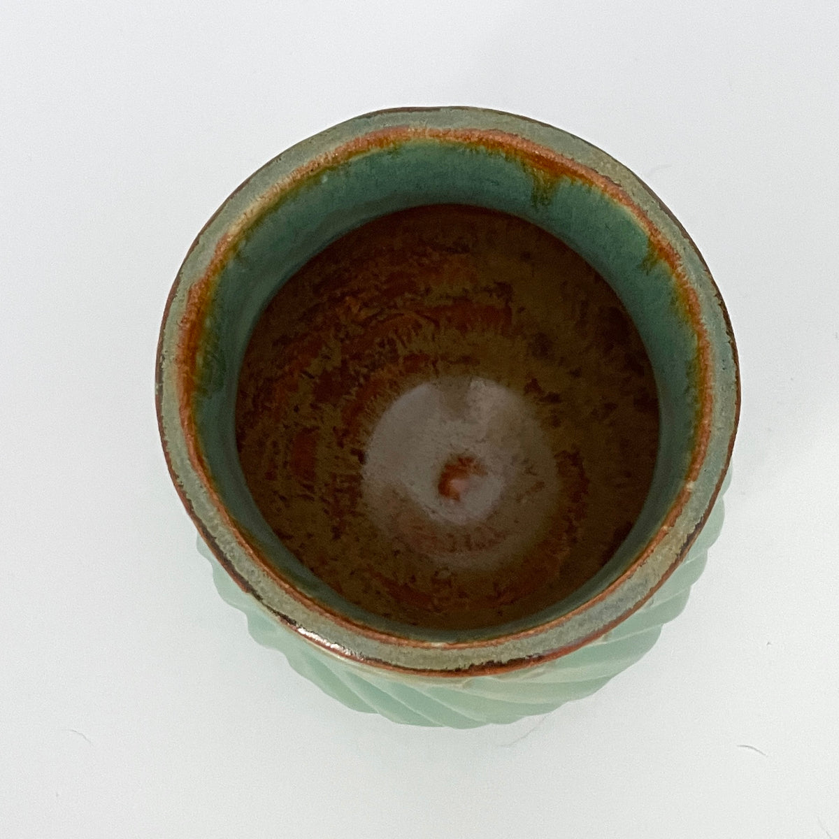 Antiqued Carved Vase