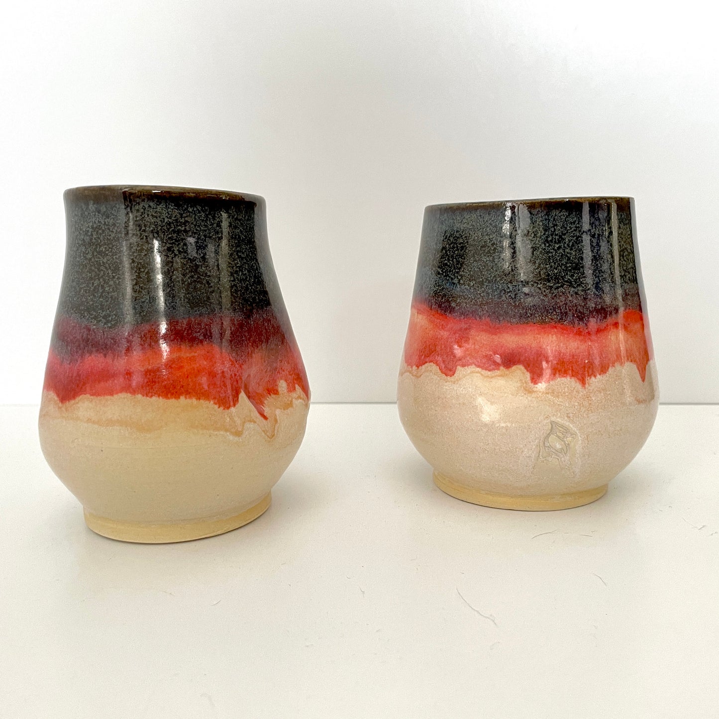 Thumb imprint cup