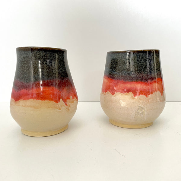 Thumb imprint cup