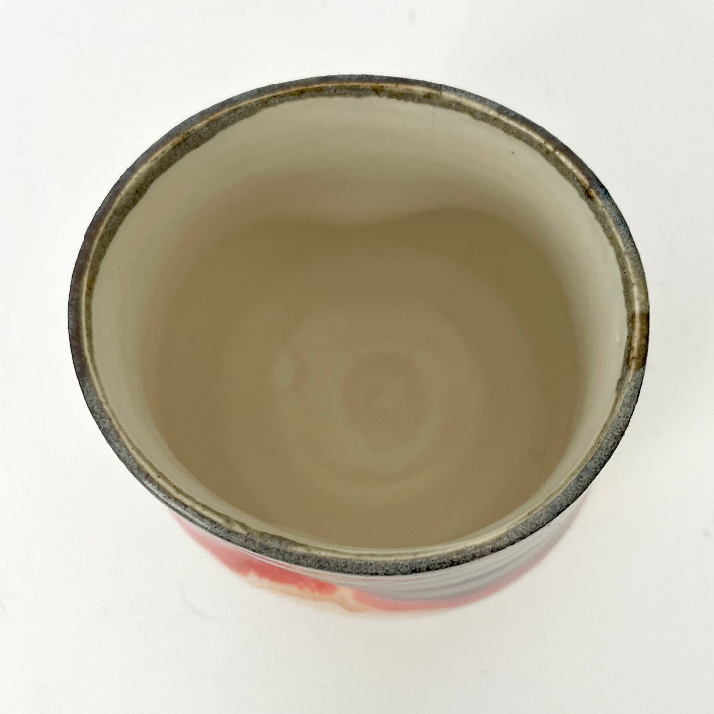 Thumb imprint cup