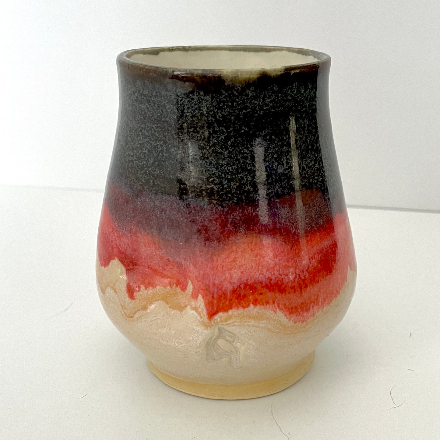 Thumb imprint cup