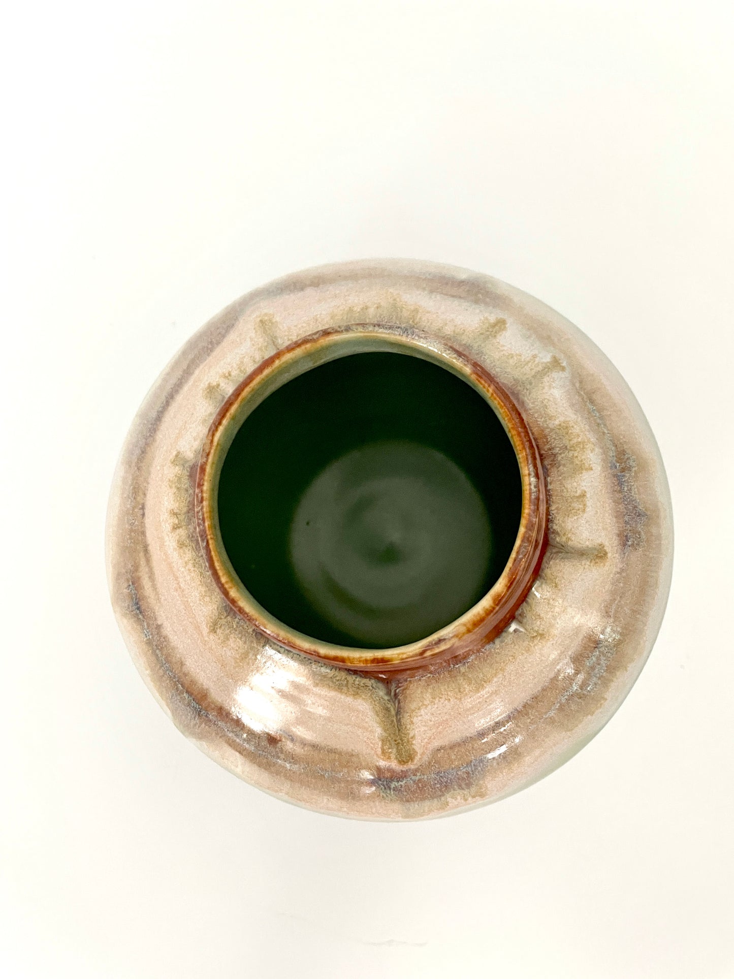 Low wide Soft Beach Fantasy Vase