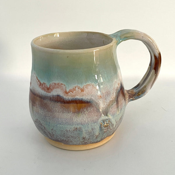 Soft Beachy-Fantasy Glaze Mugs