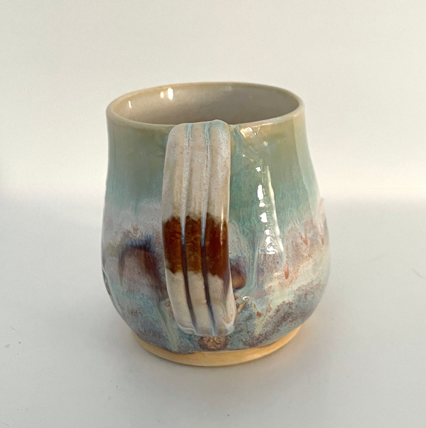 Soft Beachy-Fantasy Glaze Mugs