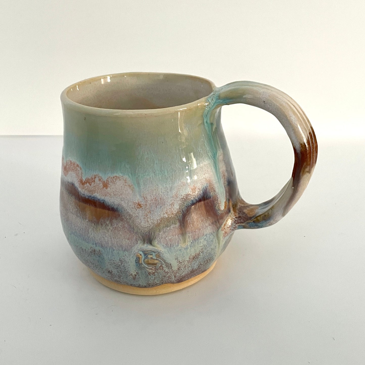 Soft Beachy-Fantasy Glaze Mugs