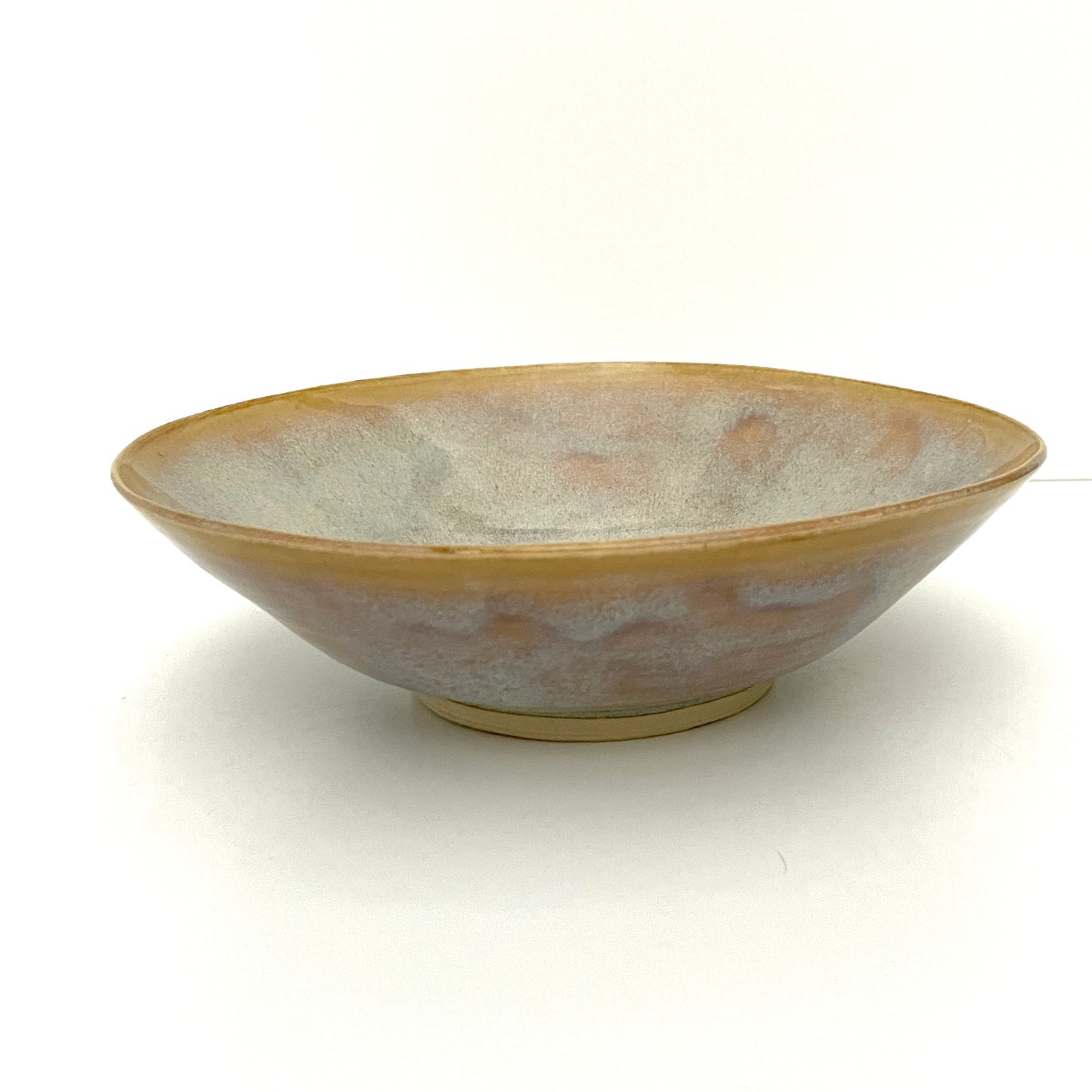 Large bowl in Sandy, multi tone glaze