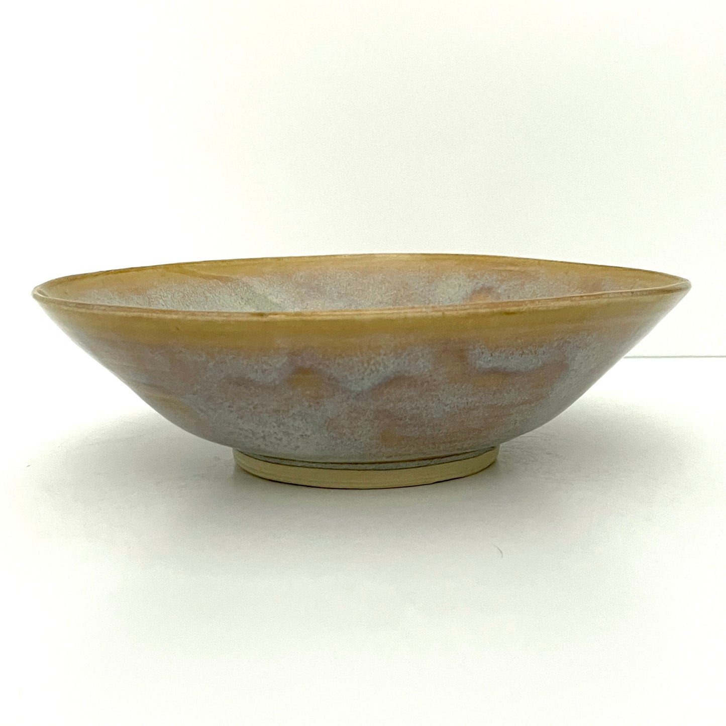 Large bowl in Sandy, multi tone glaze