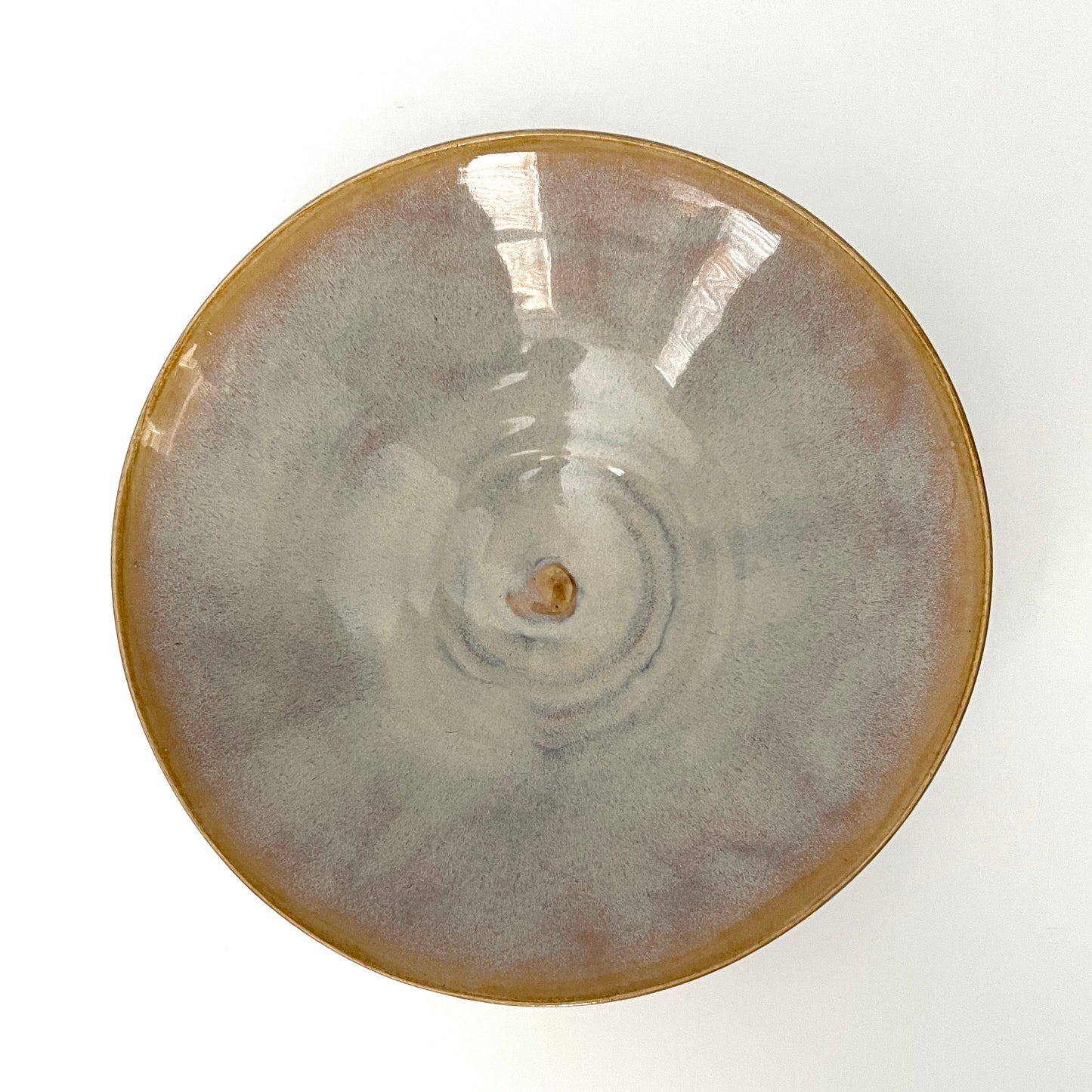 Large bowl in Sandy, multi tone glaze