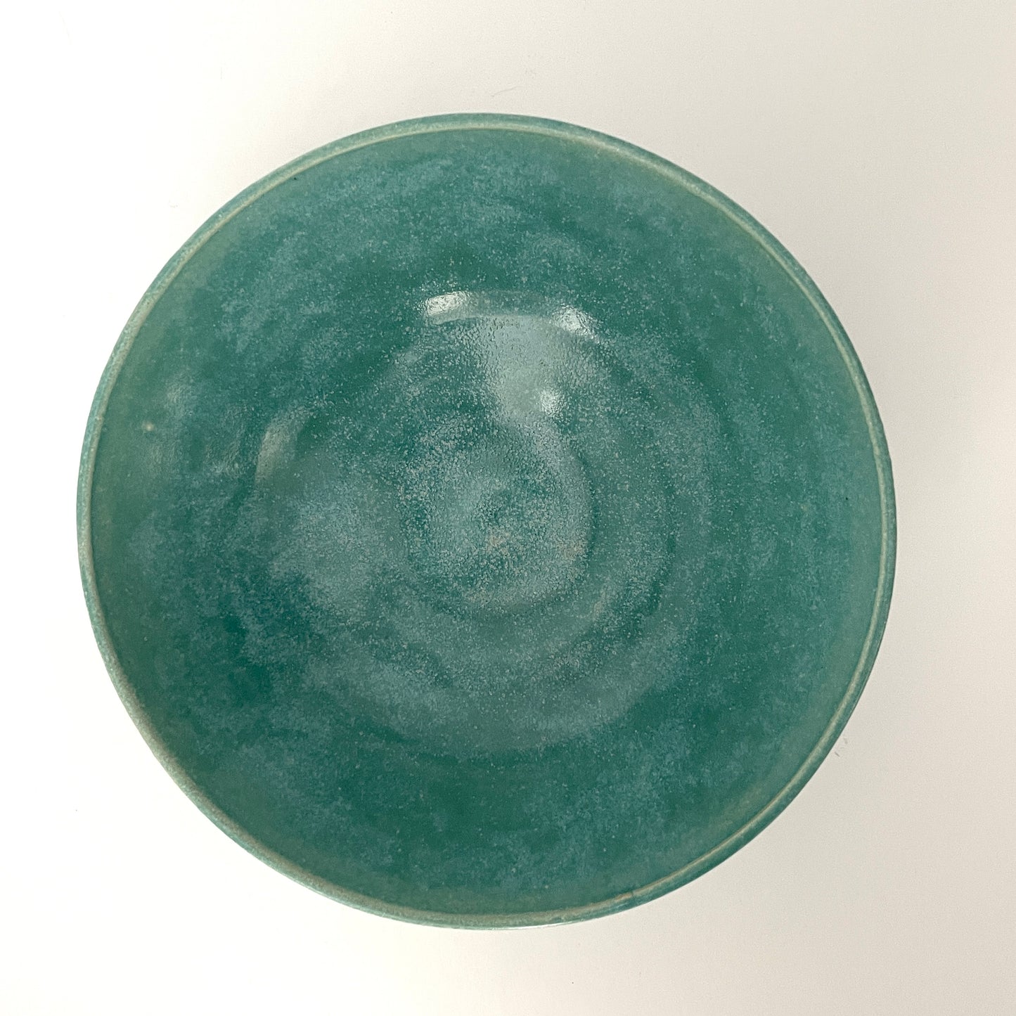 Medium bowl in light frosted blue