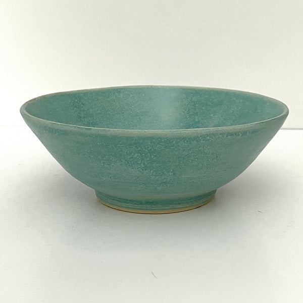 Cereal or ice cream bowl  in light frosted blue