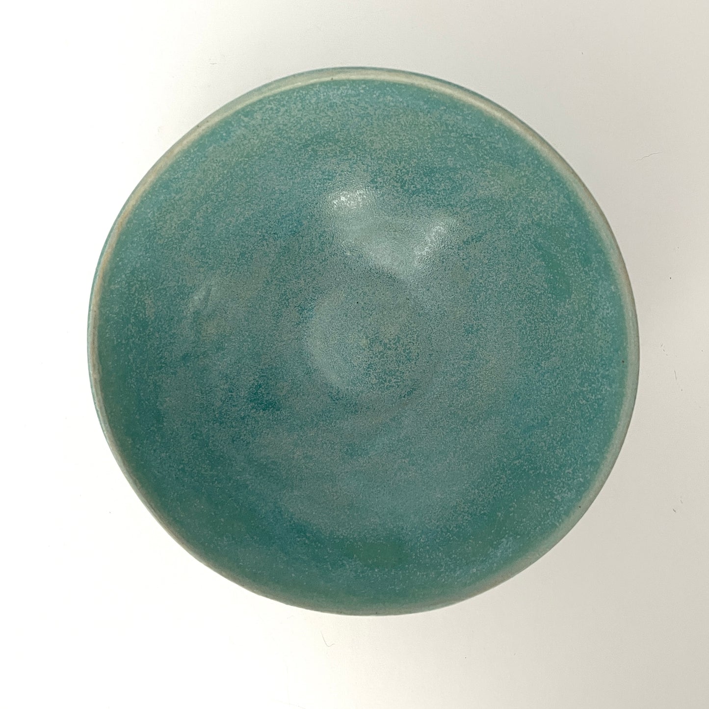 Cereal or ice cream bowl  in light frosted blue