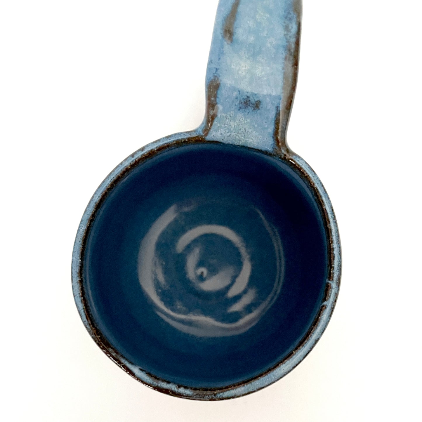 White and Light Blue Mug